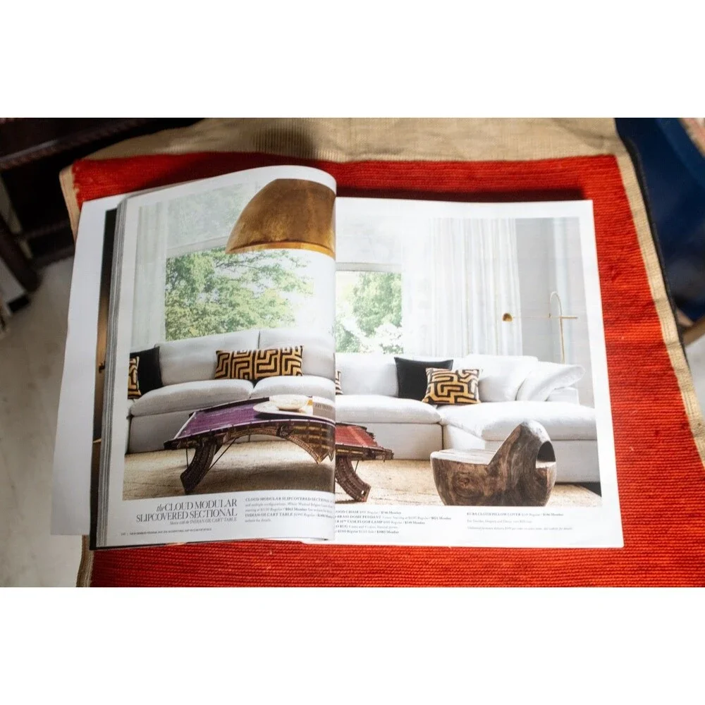 Fall 2016 Restoration Hardware Catalog Magazine Indoors Interior Design RH Decor